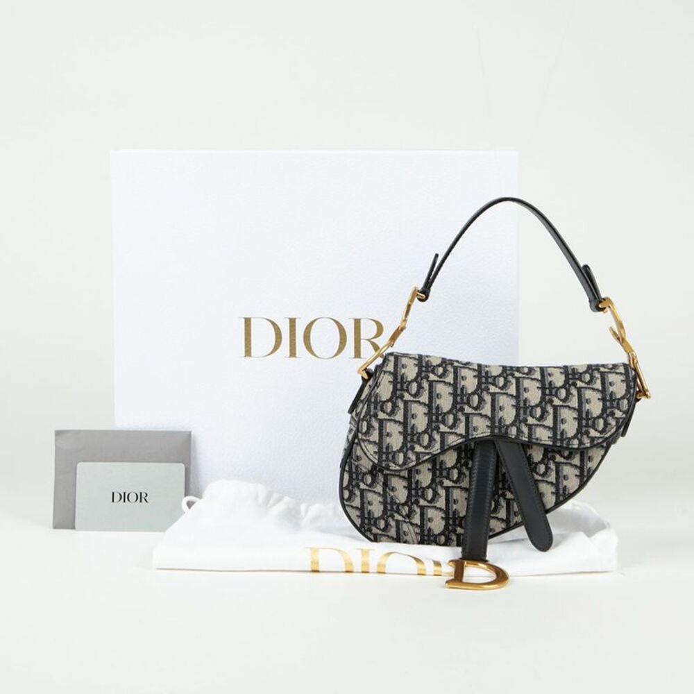 Oblique Mini Saddle Shoulder Bag
